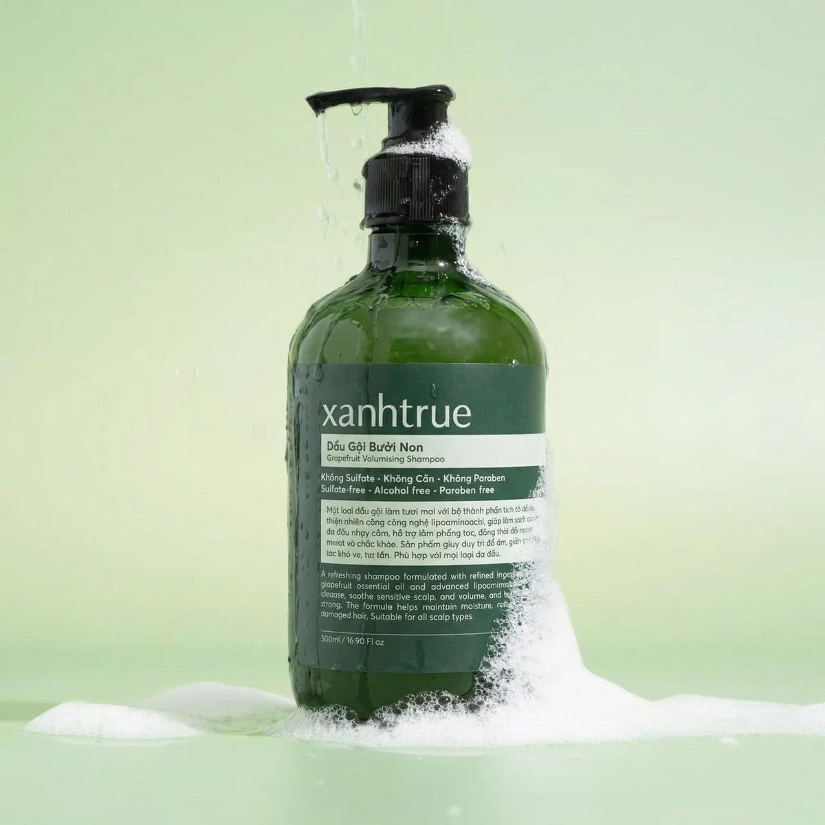 Dầu gội Bưởi Non xanhtrue