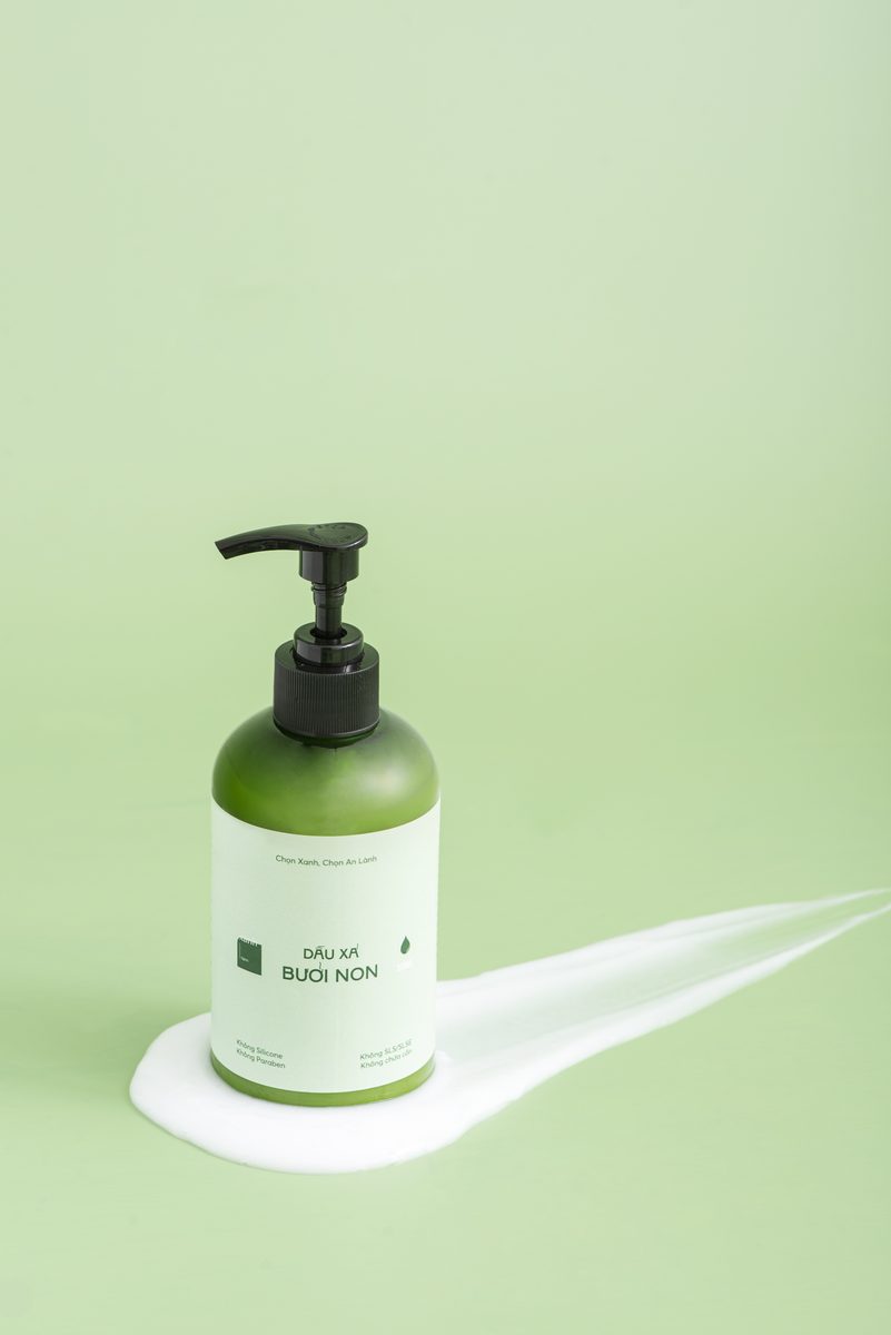Dầu xả Bưởi Non xanhtrue